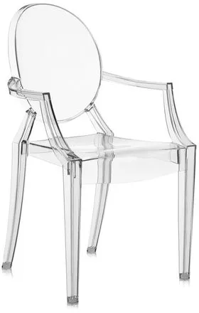 Kartell Lou Lou Ghost Esszimmerstuhl - Kinder - Crystal