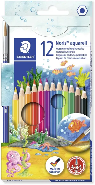 Buntstifte Noris Club Aquarelle ass (12)